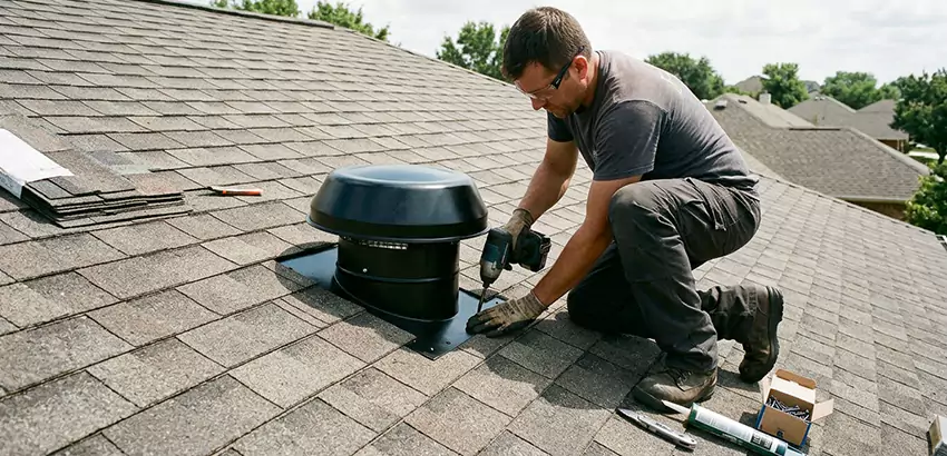 Roof Vent Fan Installation in Powder Springs