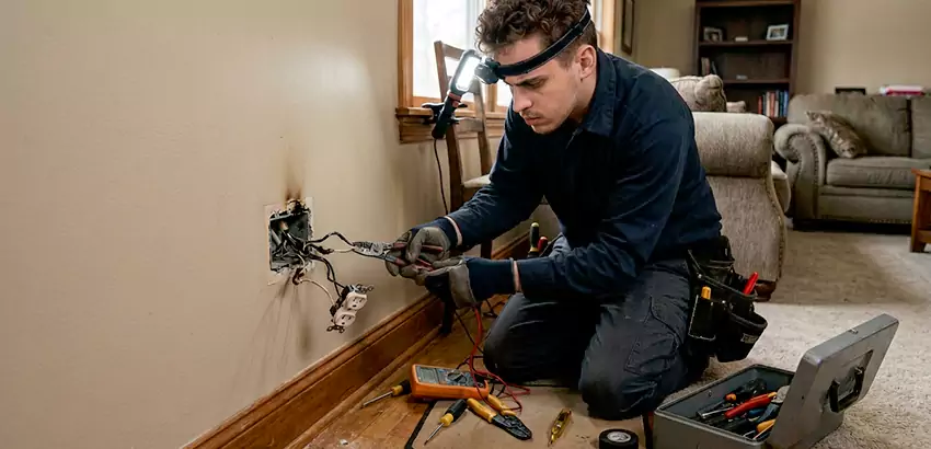 Short Circuit and Dead Outlet Repair in Powder Springs