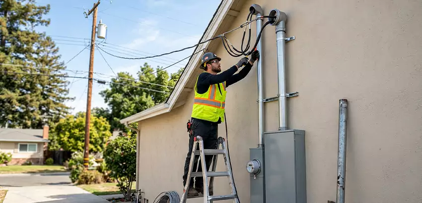 Electrical Service Entrance and Mast Upgrade in Powder Springs