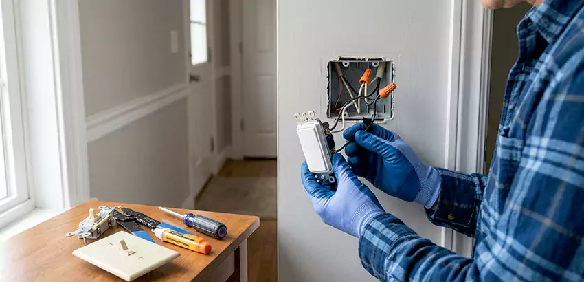 Motion Sensor Light Switch Replacement in Powder Springs