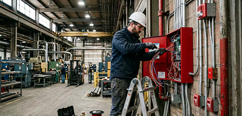 Industrial Fire Alarm Installation in Powder Springs