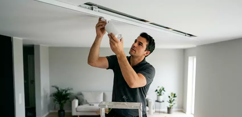 Recessed Track Lighting Installation in Powder Springs