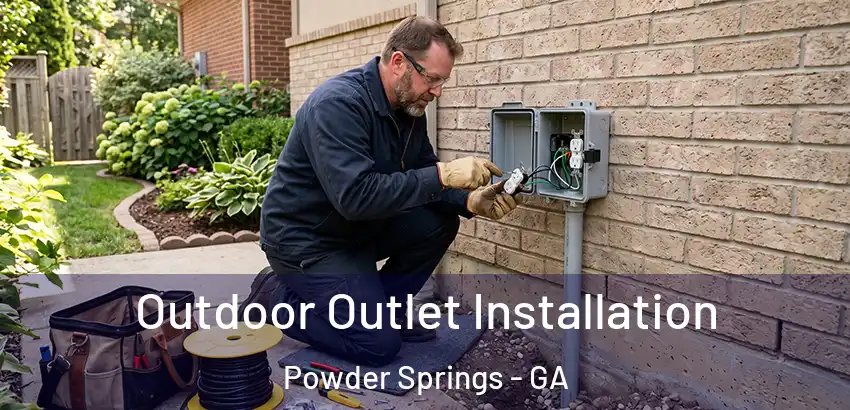 Outdoor Outlet Installation Powder Springs - GA