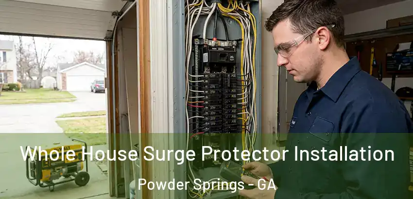 Whole House Surge Protector Installation Powder Springs - GA